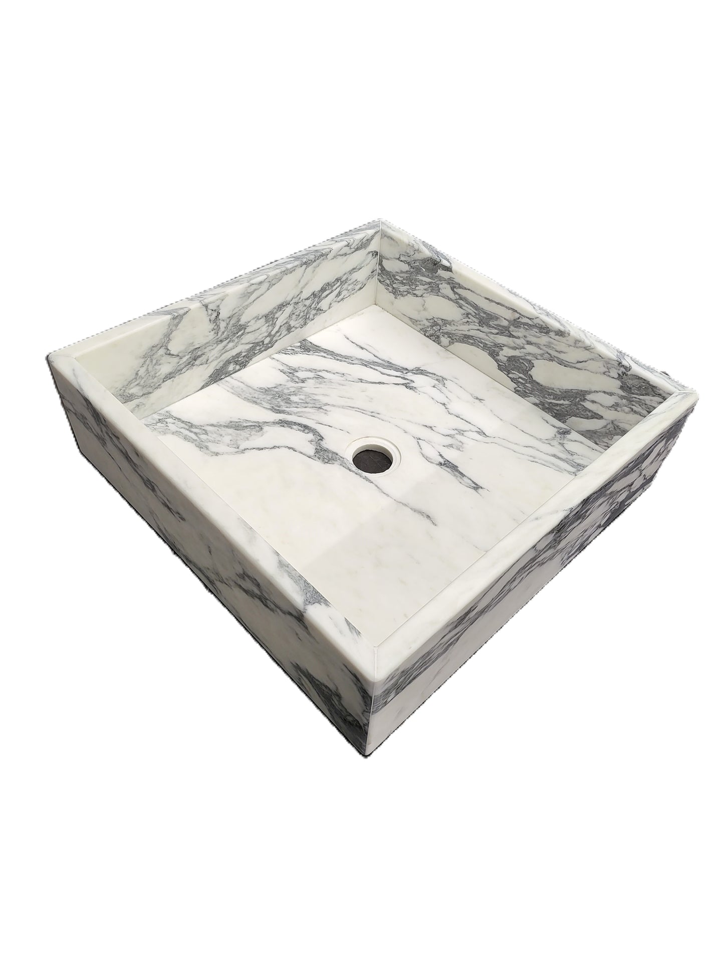 Arabescatto Marble Honed sit on basin