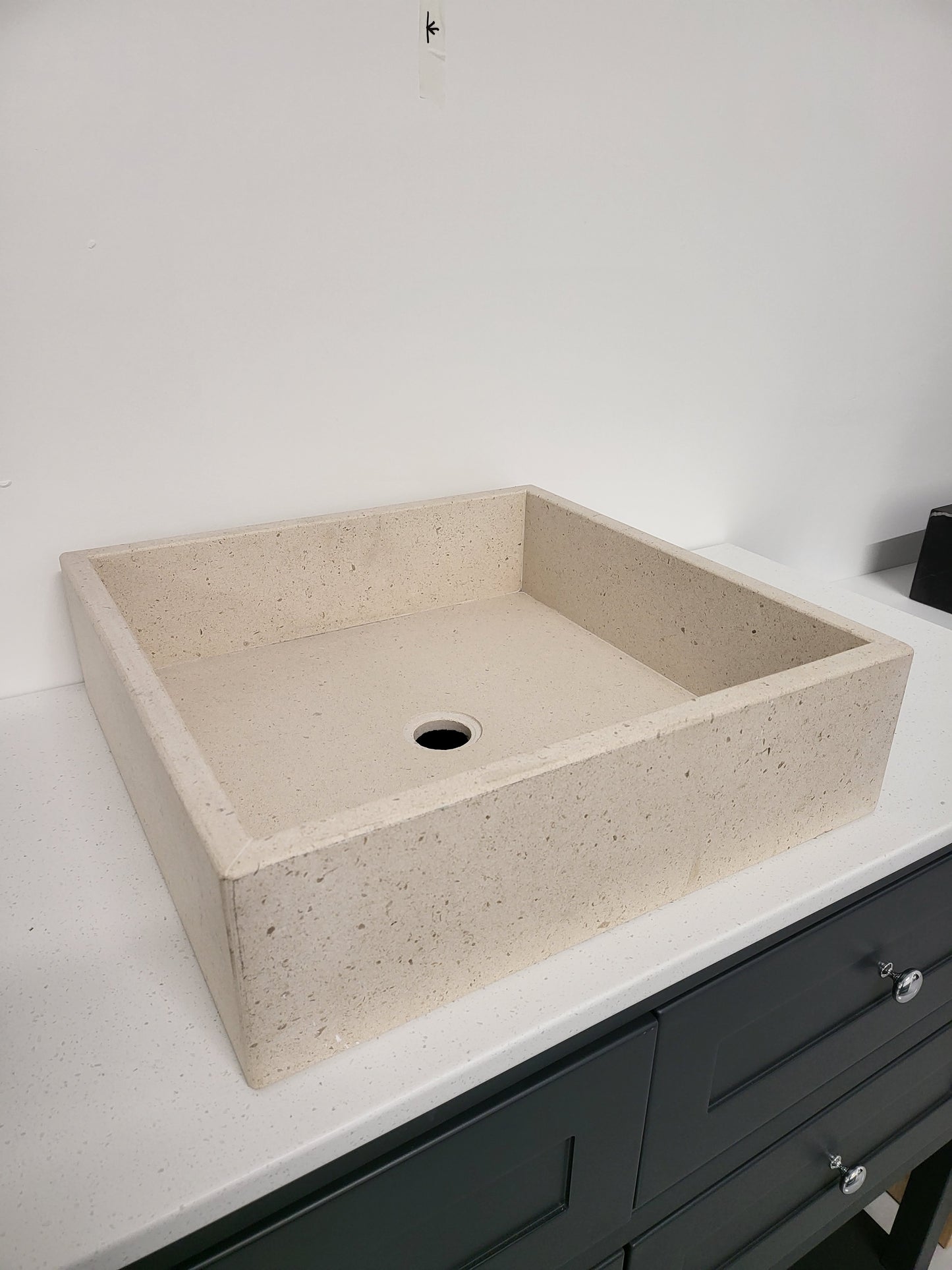 PPX Limestone Honed sit on basin