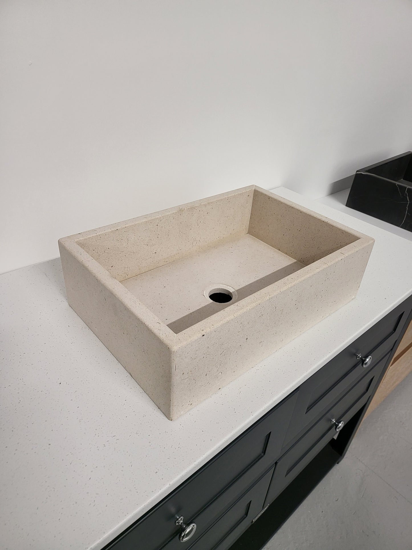 PPX Limestone Honed sit on basin