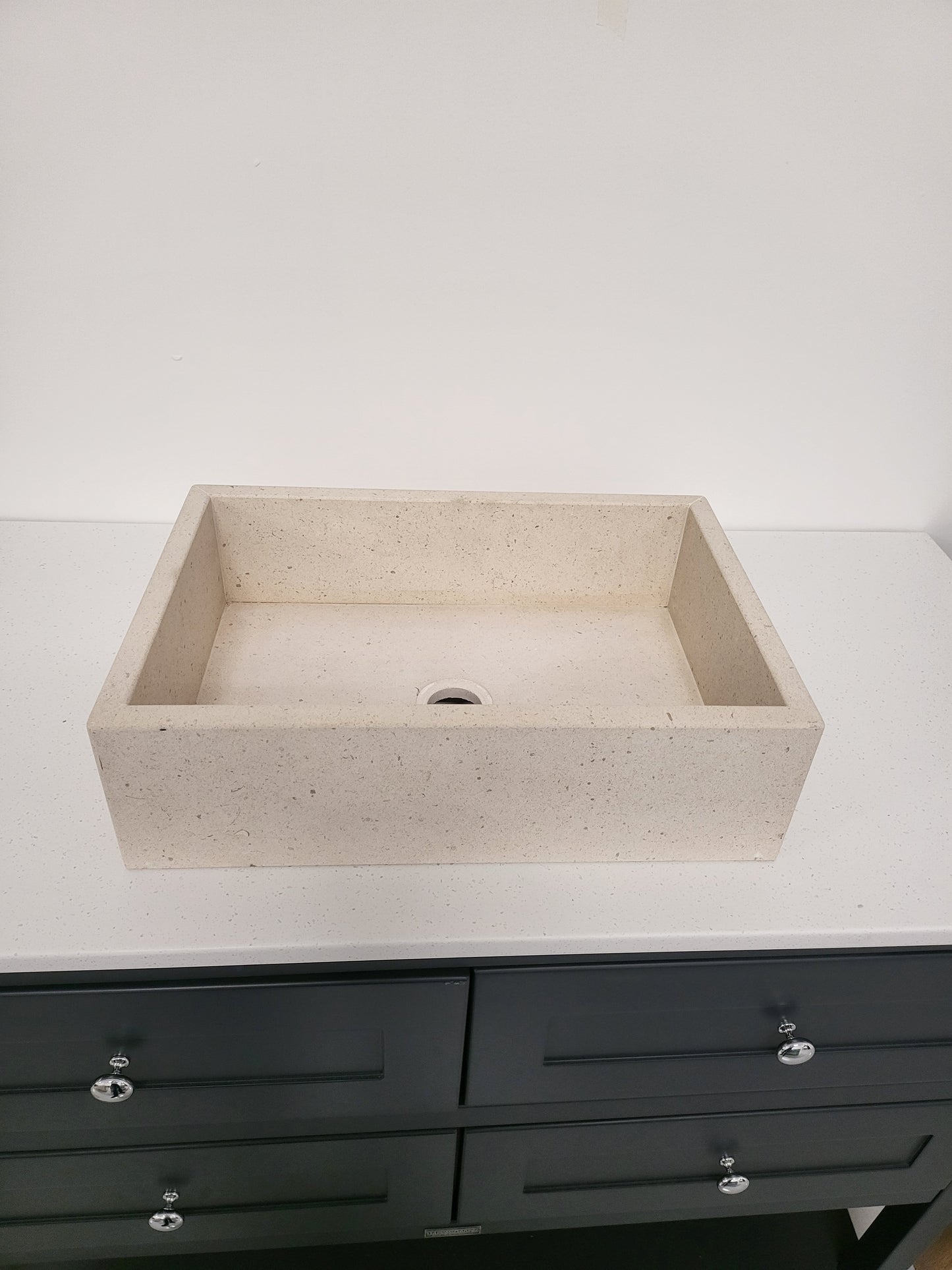 PPX Limestone Honed sit on basin