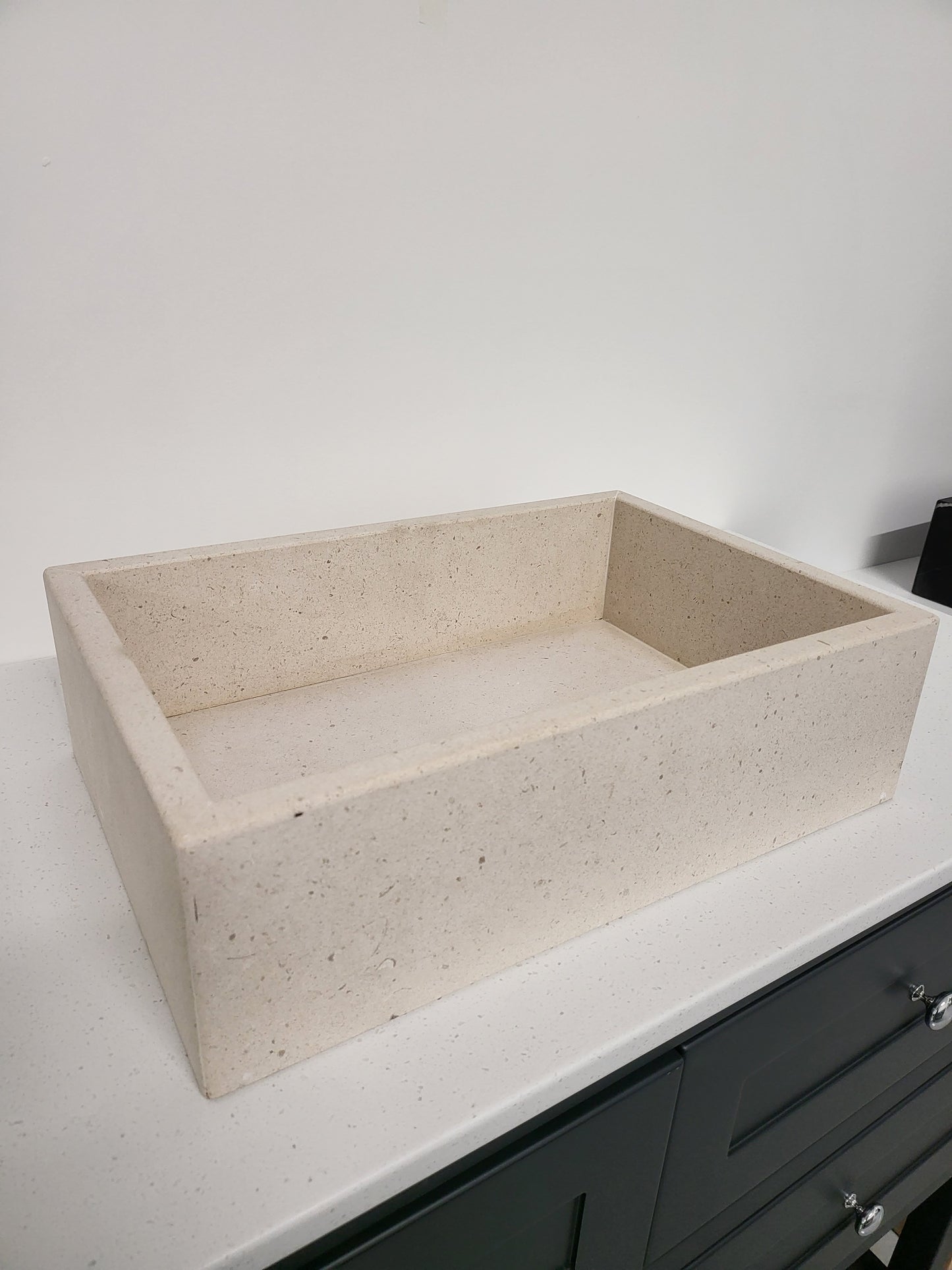 PPX Limestone Honed sit on basin