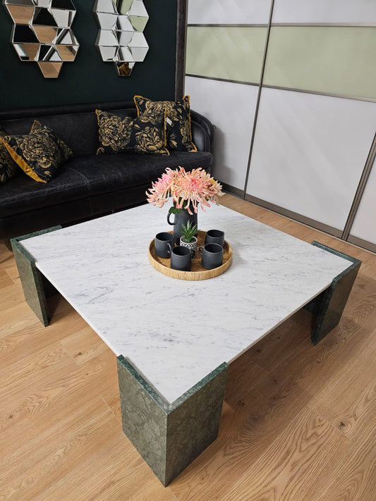 Carrara & Verde Guatemala Coffee Table